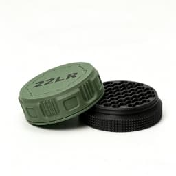 Mini Ammo Storage Box with Twist-on Lid (22LR Caliber) Compact, Durable, Portable, Large Capacity