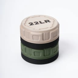 Mini Ammo Storage Box with Twist-on Lid (22LR Caliber) Compact, Durable, Portable, Large Capacity