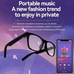 Lenovo AI 8K Smart Camera Glasses Remote Control Touch Photo Recording Voice Assistant Translator Wireless Bluetooth5.3 Sunglass