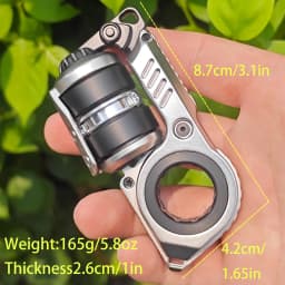 EDC Fidget Sliders Fidget Toys Tuning Fork Magnetic Push Egg Mechanical Ratchet Crisp Sound Cyber Core Multi-functional Toys