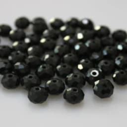 Isywaka New Design Colors 4*6mm 50pcs Rondelle Austria Faceted Crystal Glass Beads Loose Spacer Round Beads for Jewelry Making
