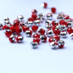 Isywaka New Design Colors 4*6mm 50pcs Rondelle Austria Faceted Crystal Glass Beads Loose Spacer Round Beads for Jewelry Making