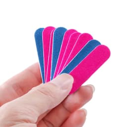 10 to 2000 pcs Disposable Mini Nail Files - Double Sided Emery Boards for Manicure and Pedicure - 180/240 Grit
