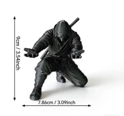(9*7.8cm) 3D Printed Cool Organizer Ninja Pen Holder Miniature Pen Stand Creative Gift Ornament Modern Desktop Decoration