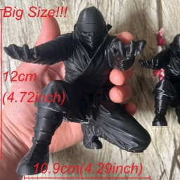 (9*7.8cm) 3D Printed Cool Organizer Ninja Pen Holder Miniature Pen Stand Creative Gift Ornament Modern Desktop Decoration