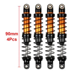 INJORA Metal Shock Absorber 70/80/90/100/110/120mm Oil Damper for 1/10 RC Crawler Car Axial SCX10 90046 AXI03007 TRX4 TRX6