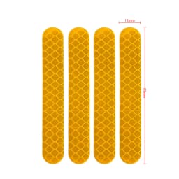 Front Rear Wheel Cover Eflective Sticker for Ninebot Max G30 G2 G65 Electric Scooter Warning Dustproof Reflective Sticker