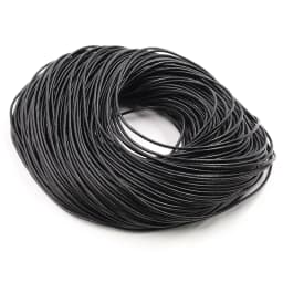 1 1.5 2 2.5 3 4 5mm 4 Color Genuine Cow Leather Round Thong Cord DIY Bracelet Findings Rope String For Jewelry Making