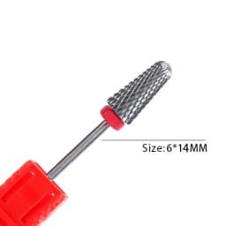 Cone Carbide Tungsten Nail Drill Burr Bits Milling Cutter For Manicure Machine Electric Drill Bit Machine For Nail Tools