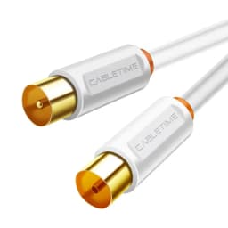 CABLETIME TV M/F 3C2V Cable Video Cable For High-definition Television HD High Quality Antenna TV STB Digital TV Line C268
