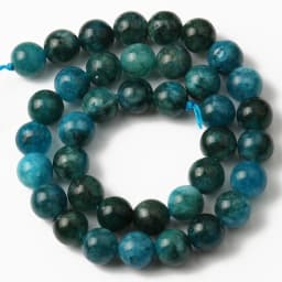 Natural Stone Beads Lapis Lazuli Round Loose Stone Beads For Jewelry Making DIY Bracelet Earrings Accessories 15'' 4/6/8/10/12mm