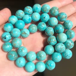 Natural Stone Beads Lapis Lazuli Round Loose Stone Beads For Jewelry Making DIY Bracelet Earrings Accessories 15'' 4/6/8/10/12mm