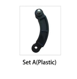 For Gopro Accessories Extension Selfie Stick Helmet Arm Bracket Mount Curved aluminum CNC for Go Pro Hero 13 12 DJI Action 4