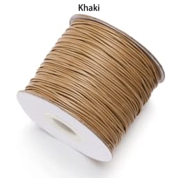 10m/lot 26 Color Leather Line Waxed Cord Cotton Thread String Strap Necklace Rope For Jewelry Making DIY Bracelet Supplies