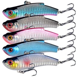 1pcs Fishing Lures 7cm 19g VIB Bait Artificial Make 5 Colors Available Bass Crankbait Wobblers Fishing Tackle Pesca.