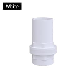 20~50mm Black/Blue/White Aquarium Connector PVC Waterproof Pipe Butt Fish Tank Straight Fitting Joint Fish Tank Tool Accessories