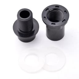 20~50mm Black/Blue/White Aquarium Connector PVC Waterproof Pipe Butt Fish Tank Straight Fitting Joint Fish Tank Tool Accessories