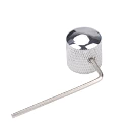 1pcs/2pcs Metal Dome Knobs Electric Bass Guitar Knobs Volume Tone Control Knobs with Wrench Bronze/BK/CR/GD/Black Nickel