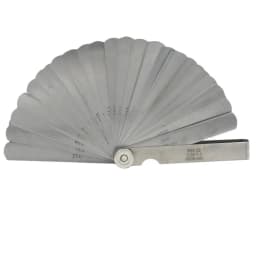 32/26/25/20 Blades Feeler Gauge Metric Gap Filler 0.02-1MM / 0.0008-0.040 INCH Gage Measurement Tool for Engine Valve Adjustment