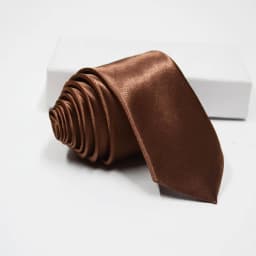 HUISHI Slim Party Necktie For Men Solid Color Neckties Mens Narrow Cravat 5cm Width 38 Colors Royal Blue Yellow Gold For Party