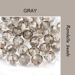 Buy 1 and Get 1 Free 4mm Glass Beads Round Crystal Beads Colorful Spacer Bead For Bracelet Jewelry Making DIY Total 300PCS