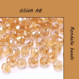 Buy 1 and Get 1 Free 4mm Glass Beads Round Crystal Beads Colorful Spacer Bead For Bracelet Jewelry Making DIY Total 300PCS