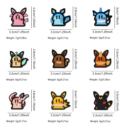 4-13pcs Cute Duck Enamel Pin Cartoon Animals Brooch For Coat Brooch Set Fashion Lapel Badges Jewelry Gift for Friends