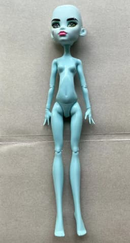 23cm Multi-Joints Movable Doll Figure Body Toy White Green Brown Blue Black Monster Doll Body to Fit Many Heads for Kids