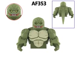 Movable Model Bricks Beast Lizard Rhino Assemble Colossus Assembly Action Figures Puzzle Toy Building Blocks Ornament Model Doll