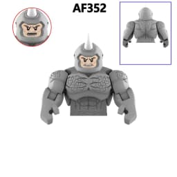Movable Model Bricks Beast Lizard Rhino Assemble Colossus Assembly Action Figures Puzzle Toy Building Blocks Ornament Model Doll