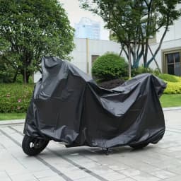 Universal Motorcycle Cover Sunproof Dustproof Waterproof Bike Scooter Electrombile UV Protection Reflective Stripes