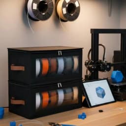 1/4PCS 3D Printer Filament Storage Bag Filament Storage Bag Cover 3D Printing Accessories Holder Rack for Home Office Workshop
