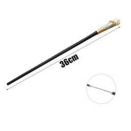 New Anime Cosplay Metal Core Magic Wand Harri Decoration Toy Accessories For Bacchetta Di Plastic Pottee Magic Stick
