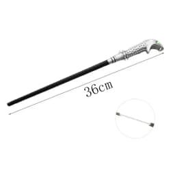 New Anime Cosplay Metal Core Magic Wand Harri Decoration Toy Accessories For Bacchetta Di Plastic Pottee Magic Stick