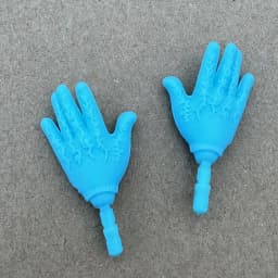 New 1/6 Monsters Doll Clothes Accessories Bracelets Necklace Earrings Replacement Arms and Hands Glasses