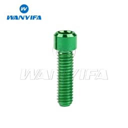 Wanyifa Titanium M4 x 10 13.5 15 20 25mm Allen Key Small Head Bolt Screw for Bicycle Thumb Shifter