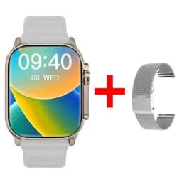 New Watch 10 Ultra Smart Watch 49mm 2024 New NFC Men Women GPS Track Bluetooth Call BT Music Games Wireless Charging Smartwatch