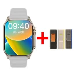 New Watch 10 Ultra Smart Watch 49mm 2024 New NFC Men Women GPS Track Bluetooth Call BT Music Games Wireless Charging Smartwatch