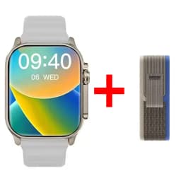 New Watch 10 Ultra Smart Watch 49mm 2024 New NFC Men Women GPS Track Bluetooth Call BT Music Games Wireless Charging Smartwatch