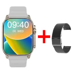 New Watch 10 Ultra Smart Watch 49mm 2024 New NFC Men Women GPS Track Bluetooth Call BT Music Games Wireless Charging Smartwatch