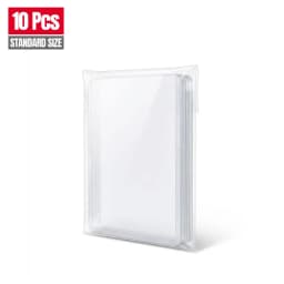 10/25/50PCS 35PT Rigid Card Toploaders for Korean Kpop Photocard Pokemon TCG Clear 3x4" Hard Plastic Sleeves Sports Card Holders