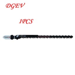 Double-Sided Jigsaw Blades 4/8-Pack T344Cb for Efficient Curved Cutting, Wood & Plastic Saber Saw Blades Set for Diyers & Carpen