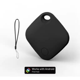 Android Smart Tag for Google Find Hub 90dB Loud Sound Replaceable Battery Bluetooth Anti-Loss Pet Tracker for Keys Bag Wallet