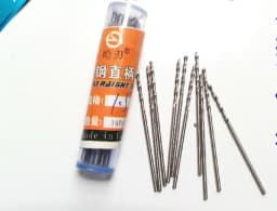 10PCS 0.3-3.5mm HSS straight shank twist drill 0.3/0.45/0.9/1.0/1.55-3.5mm walnut vajra bodhi Pearl beads punch tiny little bit