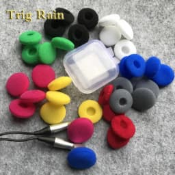 20pcs Ear Pads For Headphones Foam 18mm Sponge Bluetooth Earphones Replacement Earphone Earpads Covers MP3 MP4 Moblie Phone