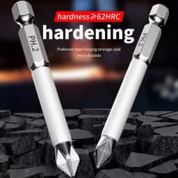 Anti-slip Hex Cross Drill Bits Hand Tools Parts Magnetic Electricians Mechanics Woodworking Installation Repair Accessories Gift