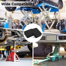 Car Lift Rubber Jack Pad Blocker Jack Pad Shock-Absorbing Support For Car Jacks Lifting Equipment Elastic Blocks Accessories