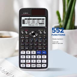 Scientific Calculator, 552 Functions, Natural Display, Suitable for Students and Teachers in Teaching, Various Exams, Economical
