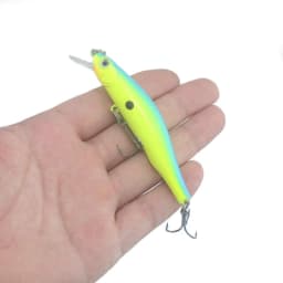 1pcs sinking Minnow Fishing Lure Wobblers Hard Artificial Bait 3D Eyes 8cm 8.5g High Quality Crankbait Plastic Baits Fish Pesca