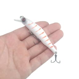 1pcs sinking Minnow Fishing Lure Wobblers Hard Artificial Bait 3D Eyes 8cm 8.5g High Quality Crankbait Plastic Baits Fish Pesca